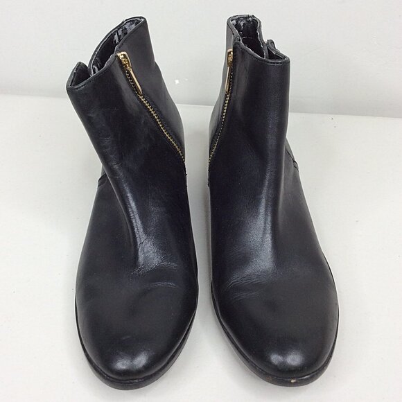 Sam Edelman Women's Peter Leather Ankle Bootie Boots Size 9 US 40 EU Black - Picture 3 of 12